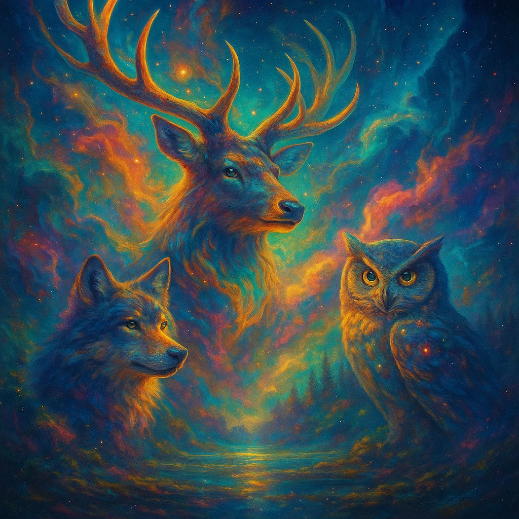 Tierwelt - Simpls space print