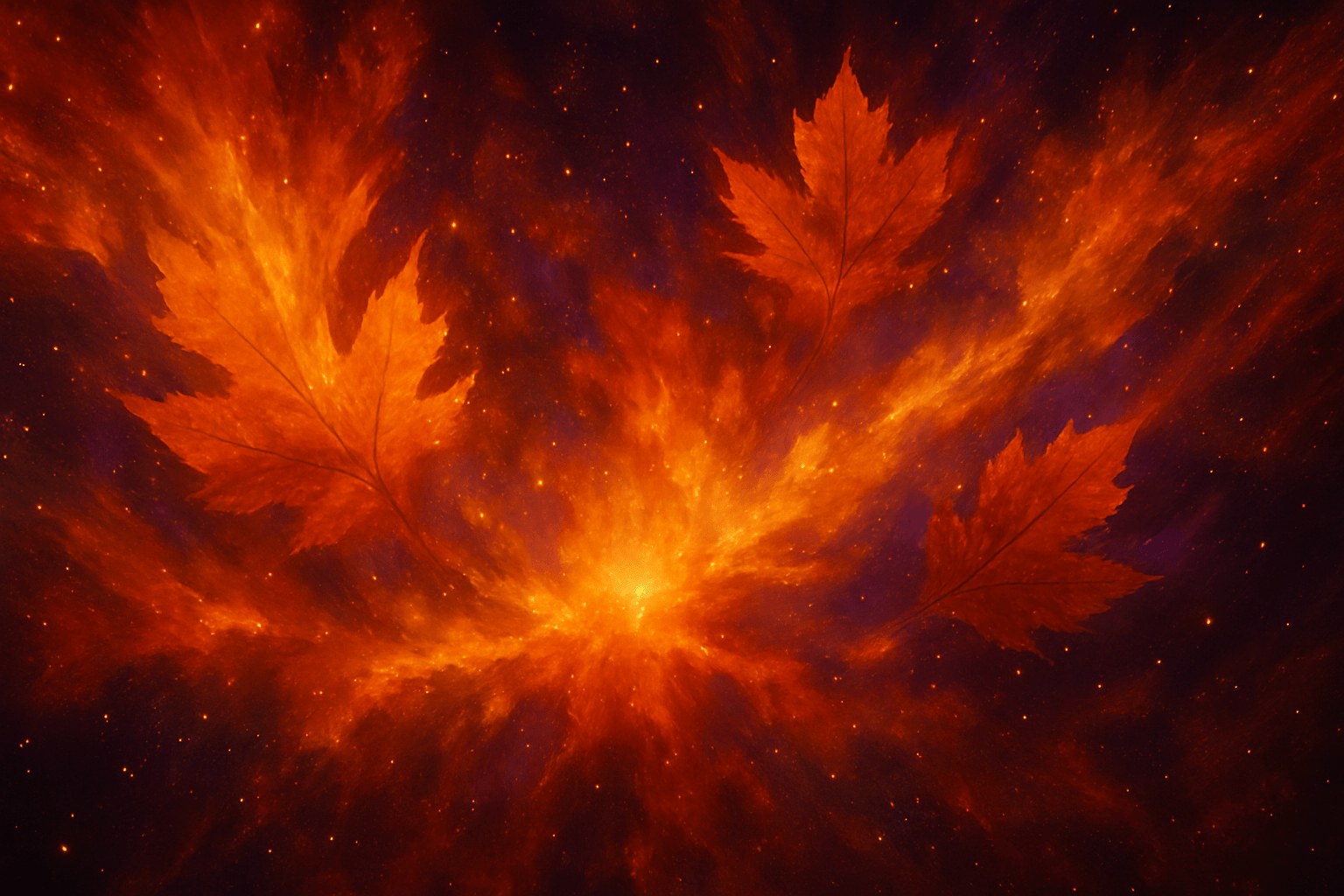 Autumn Collection - Simpls space print