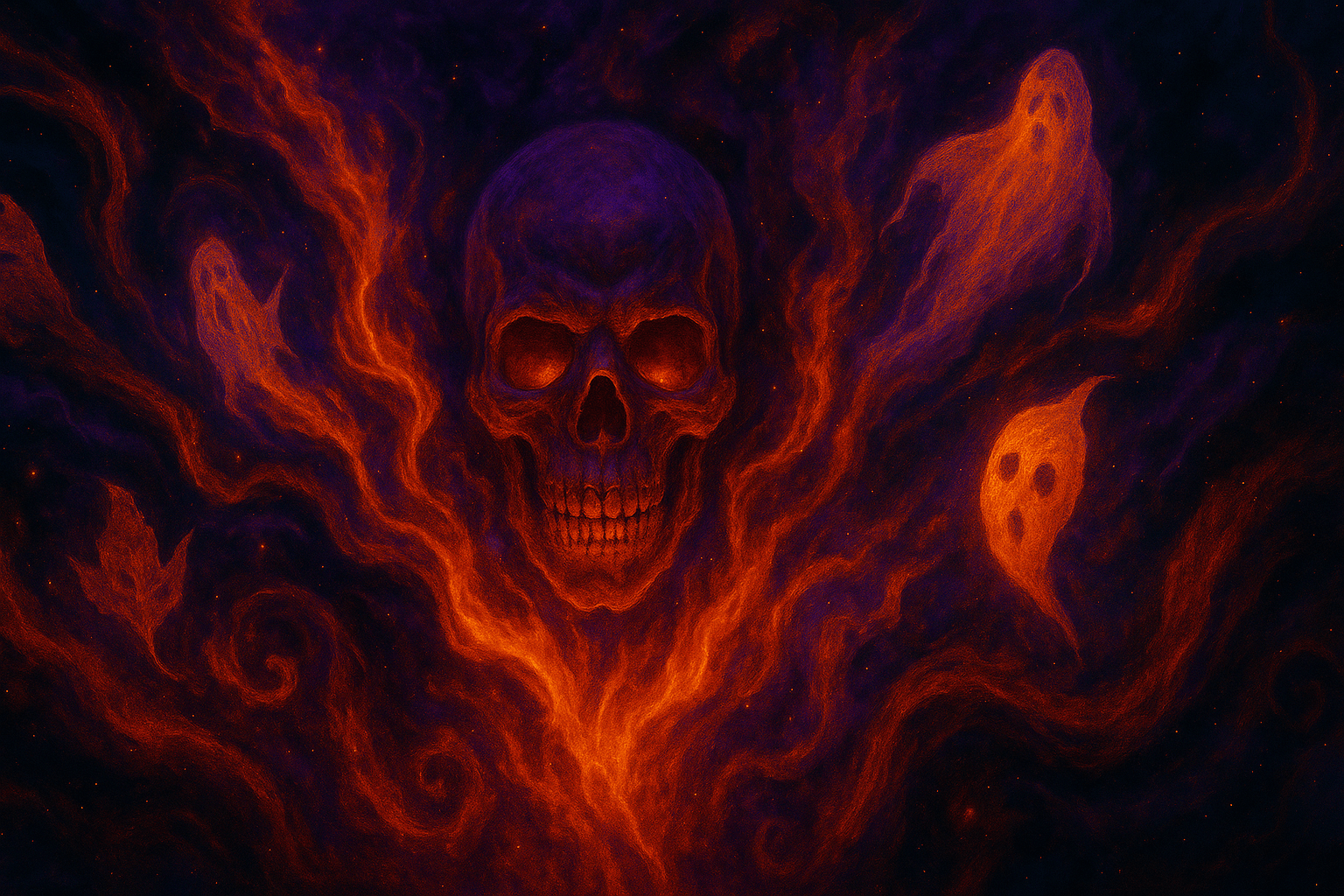 Halloween Spezial - Simpls space print