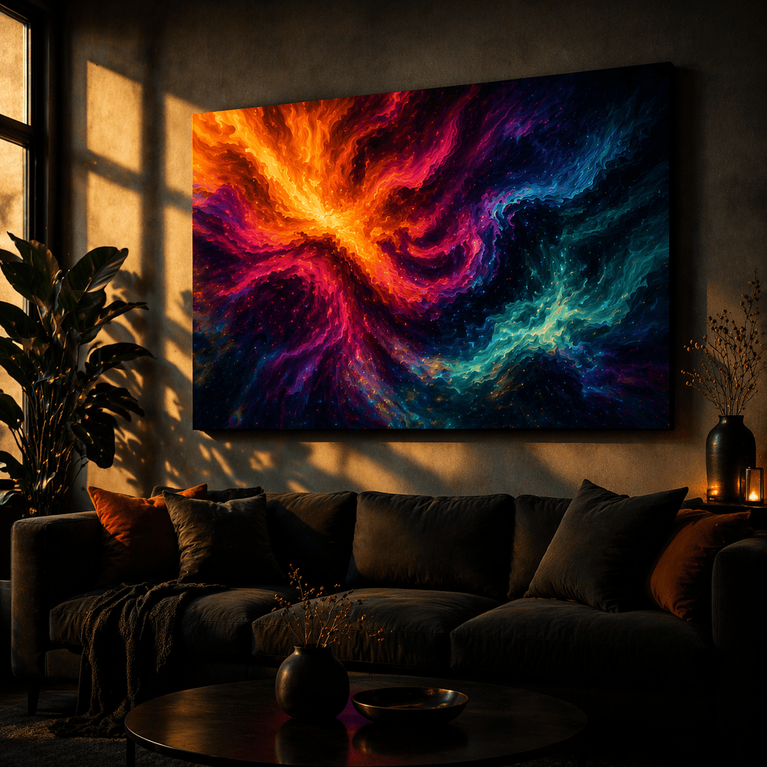 Farben & Textur - Simpls space print