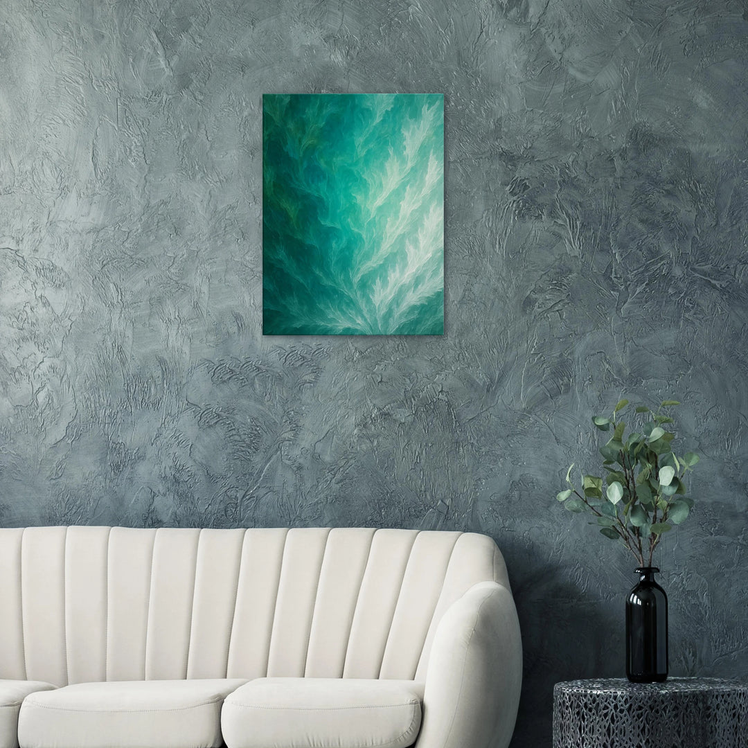 Forest Aura – Die flüsternde Seele des Waldes - Simpls space print-Print Material