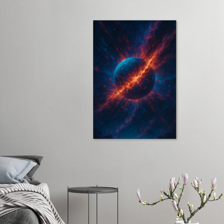 Zero Point - Leinwand - Simpls space print - Print Material