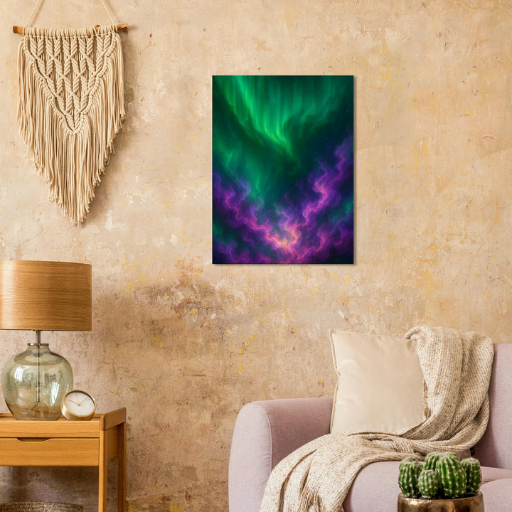 Aurora Awakening – wenn der Himmel zu träumen beginnt - Simpls space print-Print Material