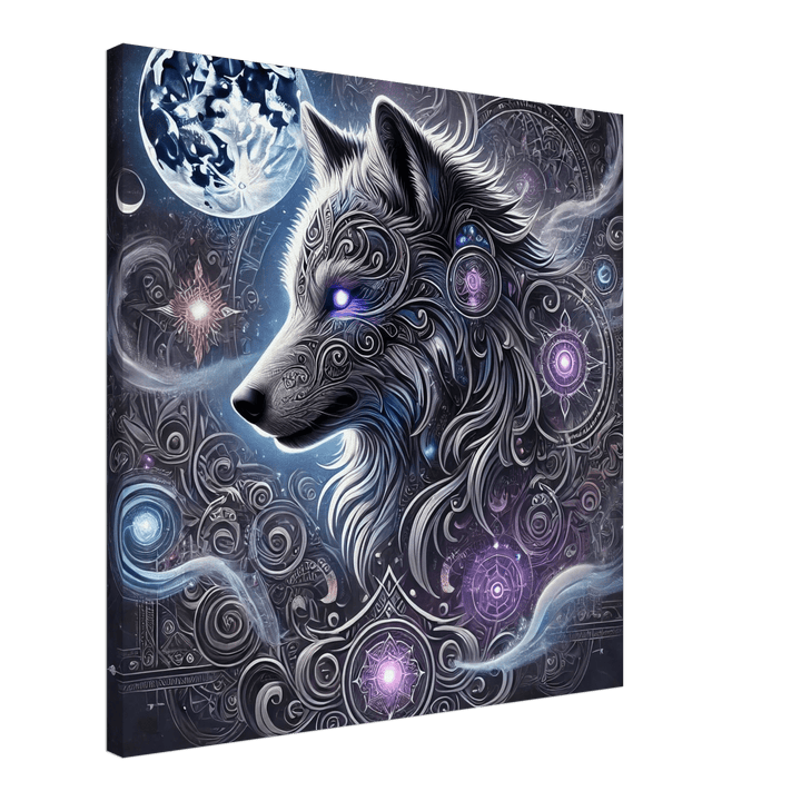 Totem - Wolf Dark Edition - Simpls space print - Print Material