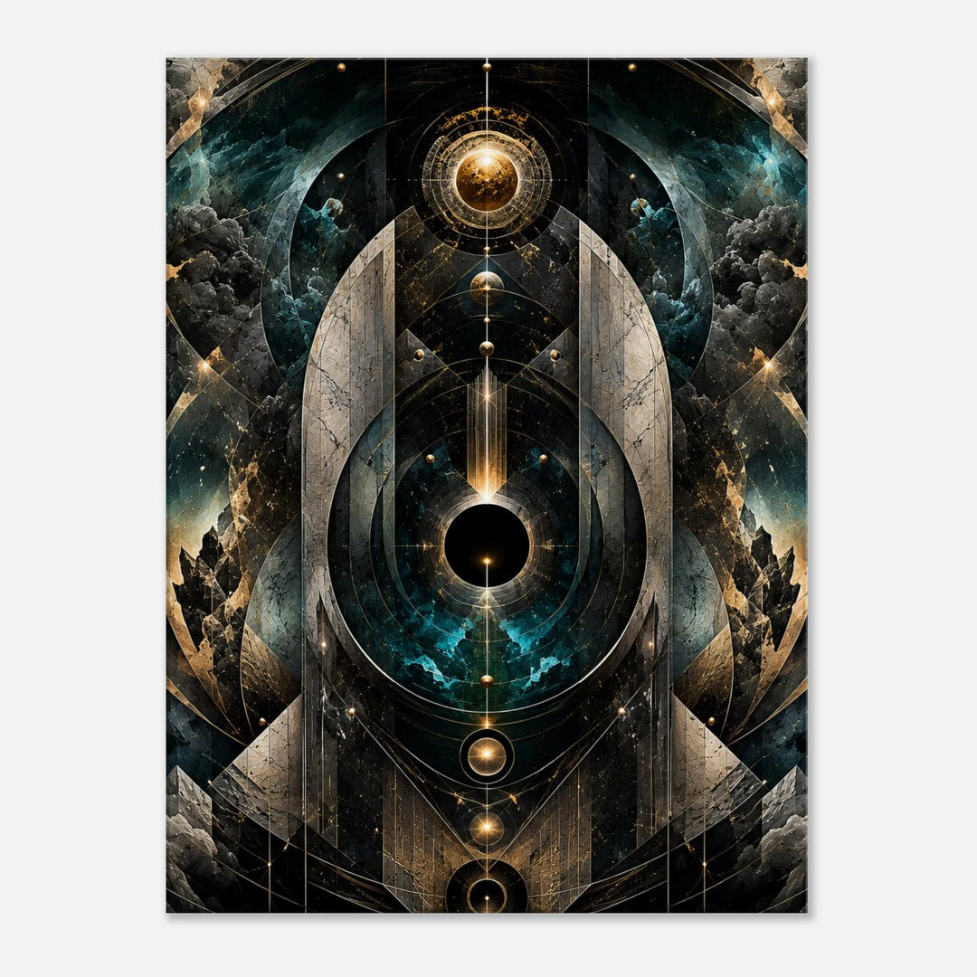 Eclipse Reliquary – Wo Dunkelheit zur heiligen Form wird - Simpls space print-Print Material