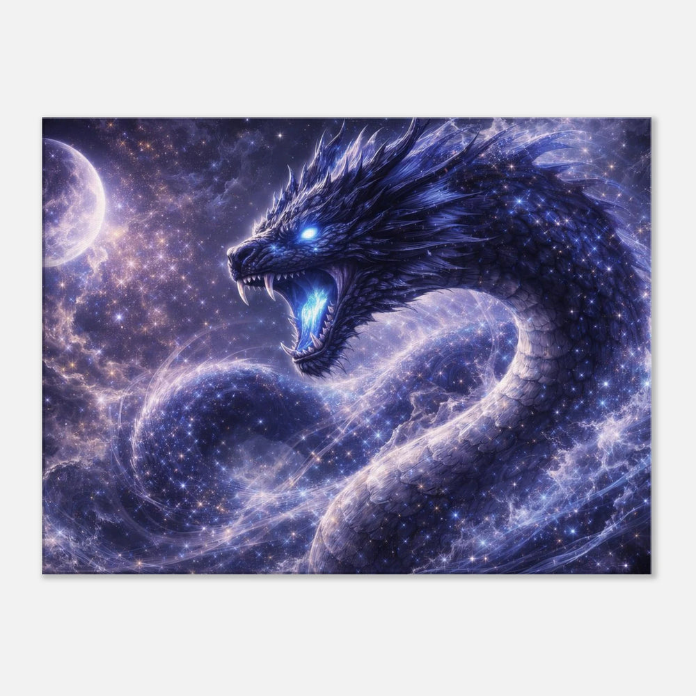 Cosmic Tide Serpent – Der uralte Atem des Universums - Simpls space print-Print Material