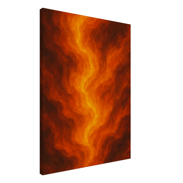 Rising Fire - Simpls space print - Print Material