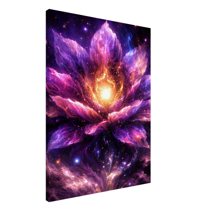 Voidflower Ritual – Wo Stille zu kosmischem Licht erblüht - Simpls space print - Print Material