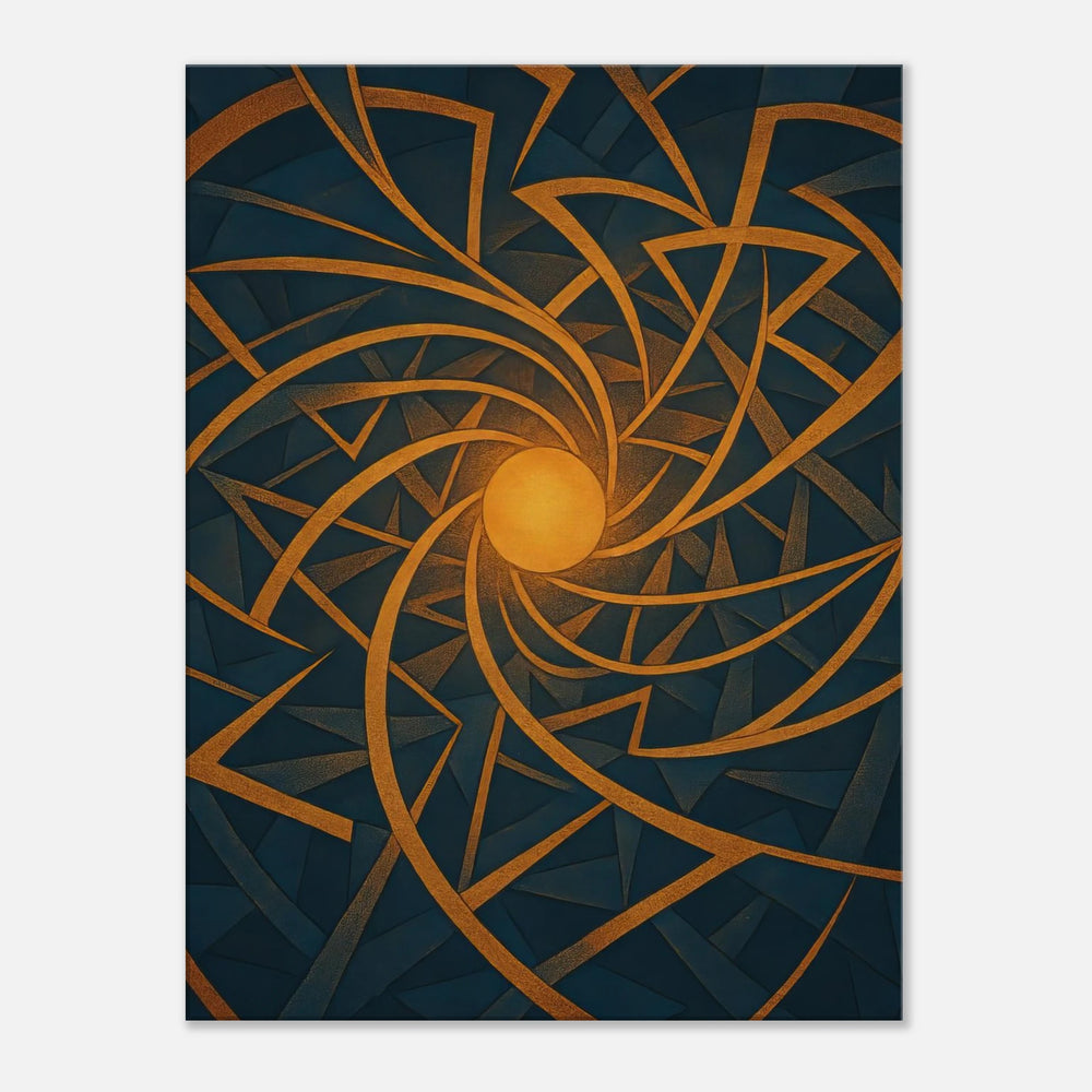 Astral Angles – Wenn das Universum in Geometrie träumt - Simpls space print-Print Material