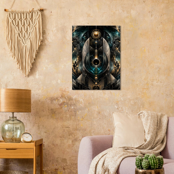 Eclipse Reliquary – Wo Dunkelheit zur heiligen Form wird - Simpls space print-Print Material