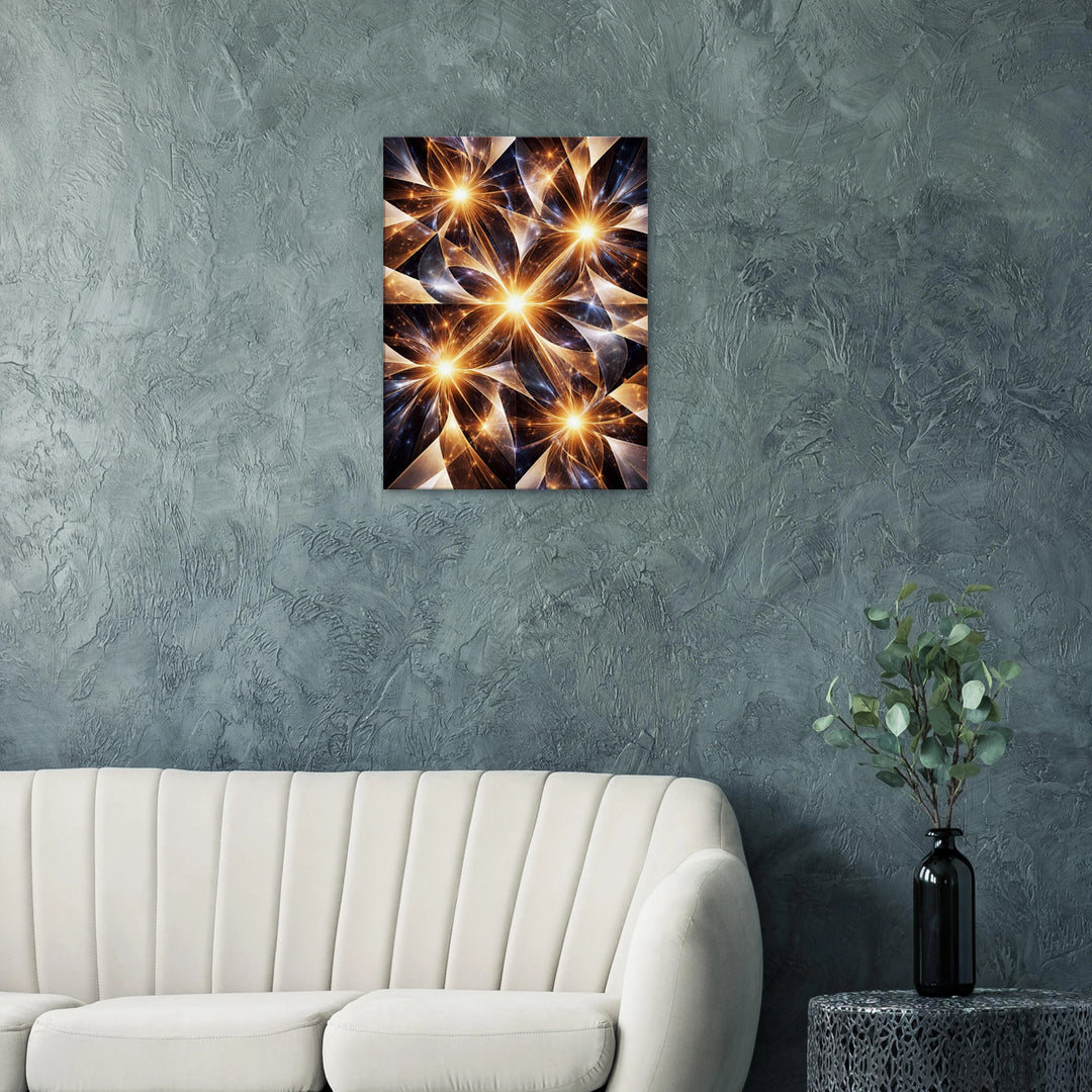 Kaleido Form – Das Licht deiner innersten Muster - Simpls space print-Print Material