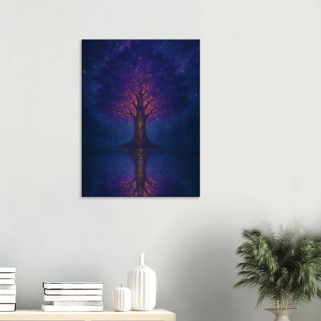 Spirit Tree - Simpls space print - Print Material