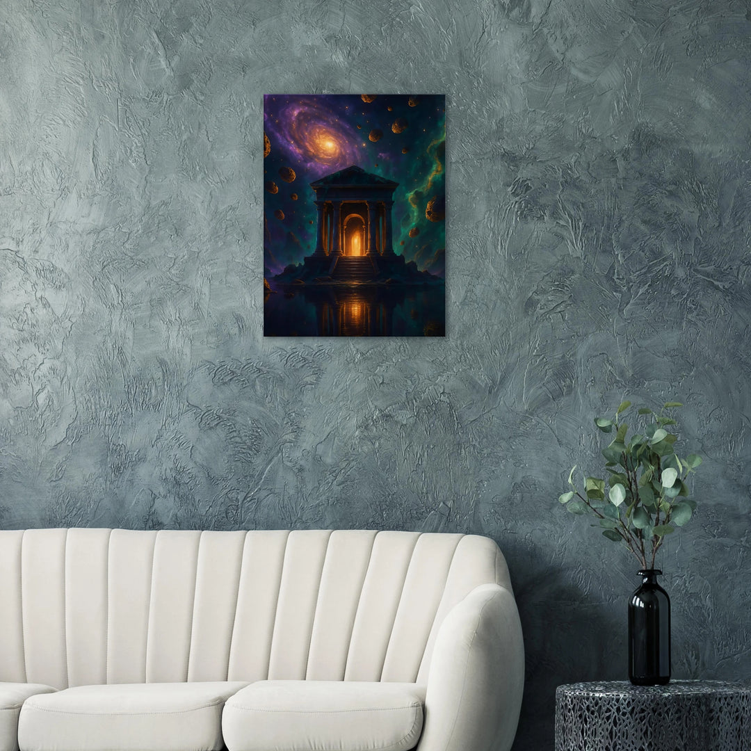 Deep Horizon – Das Tor zu deiner inneren Galaxie - Simpls space print-Print Material