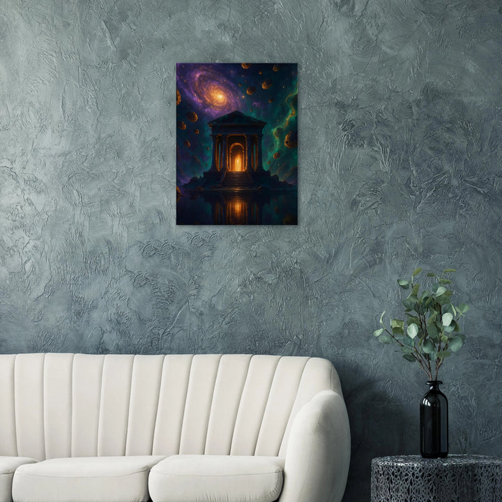 Deep Horizon – Das Tor zu deiner inneren Galaxie - Simpls space print-Print Material