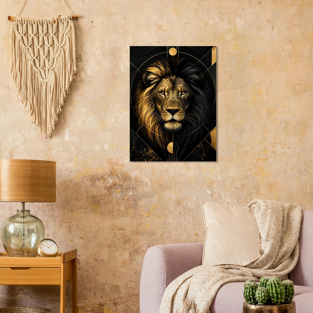 Golden Monarch – Wo Präsenz zur Legende wird - Simpls space print-Print Material