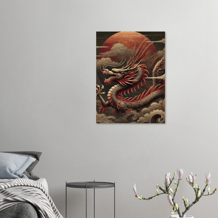 Asia - dragon - Simpls space print - Print Material