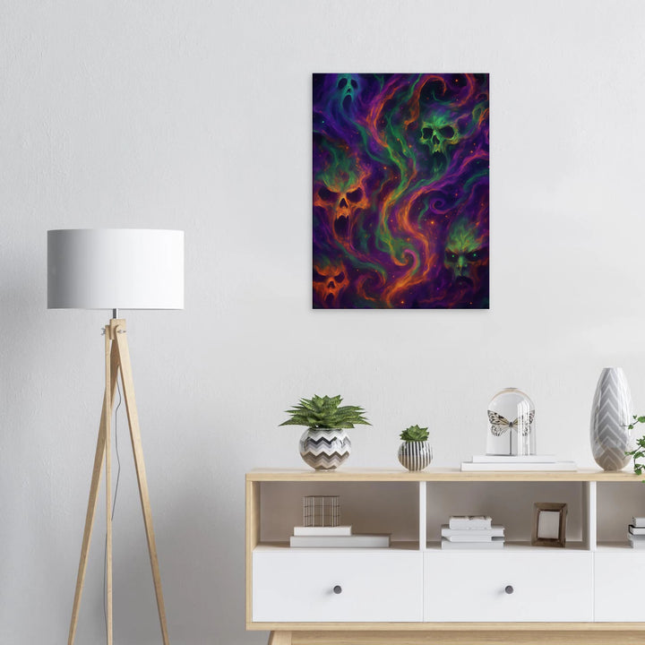 Ghoul Nebula - Halloween - Simpls space print - Print Material