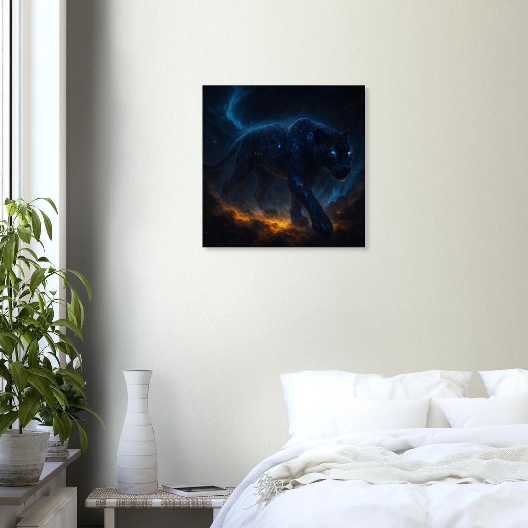 Galactic Prowler – Der stille Jäger zwischen den Sternen - Simpls space print-Print Material