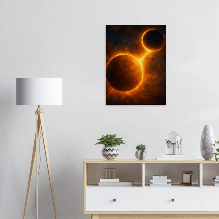 Golden Equinox - Simpls space print - Print Material