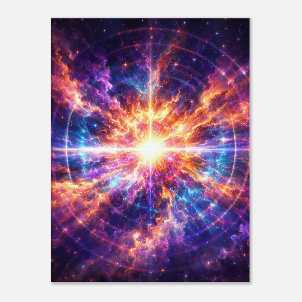 Nova Pulse – Energiegeladene Moderne für stilvolle Wohnräume - Simpls space print-Print Material