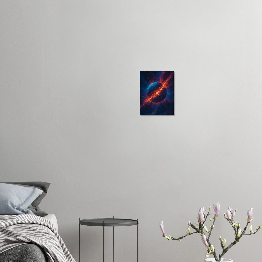 Zero Point - Leinwand - Simpls space print - Print Material