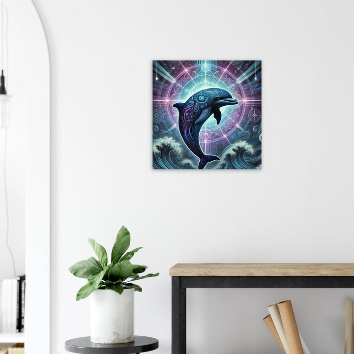 Totem-Delfin - Simpls space print-Print Material