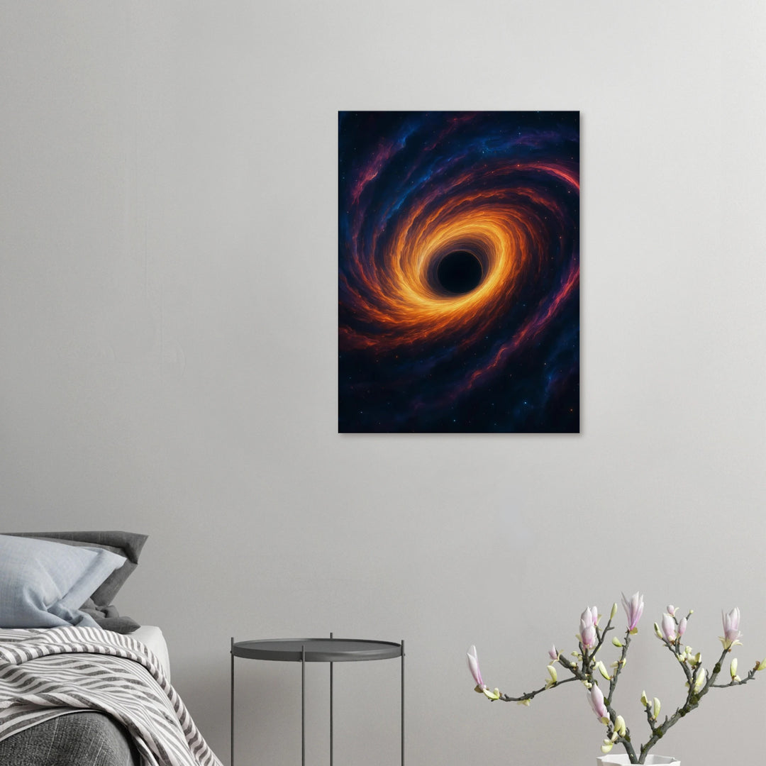 Graviton Collapse – Die stille Kraft des Verschwindens - Simpls space print-Print Material