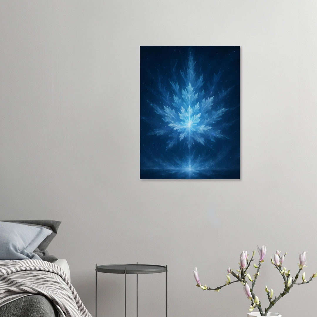 Blizzard Bloom - Simpls space print - Print Material