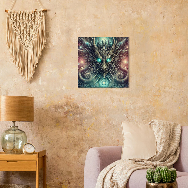 Totem - Drache - Simpls space print - Print Material