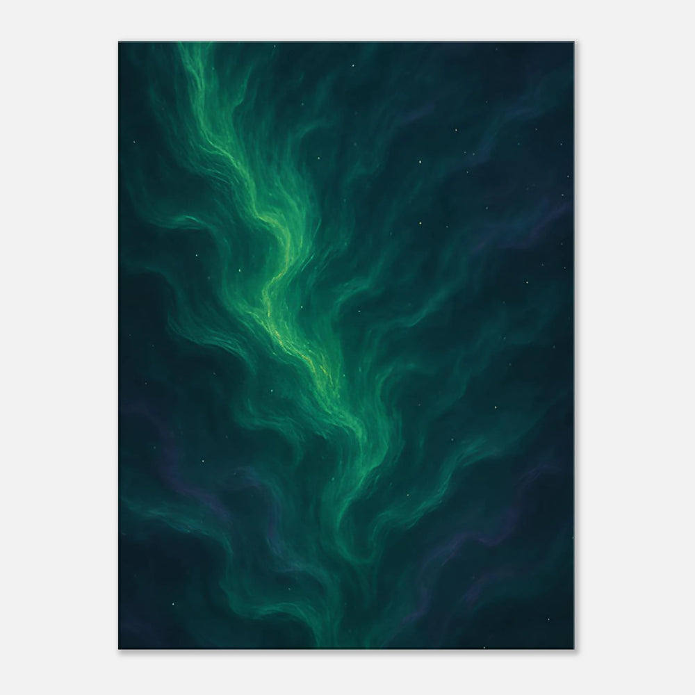 Silent Pulse - Simpls space print - Print Material