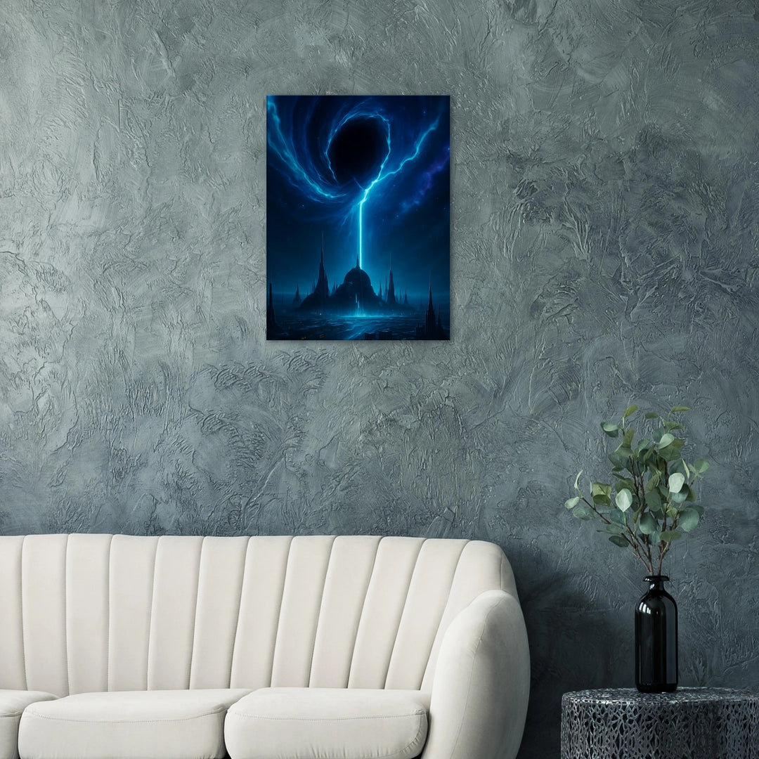 Event Horizon Pulse - Simpls space print - Print Material