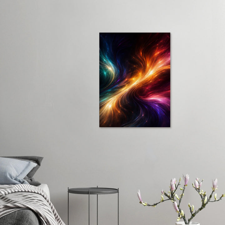 Rasidual Hue – Wo Licht und Tiefe verschmelzen - Simpls space print - Print Material