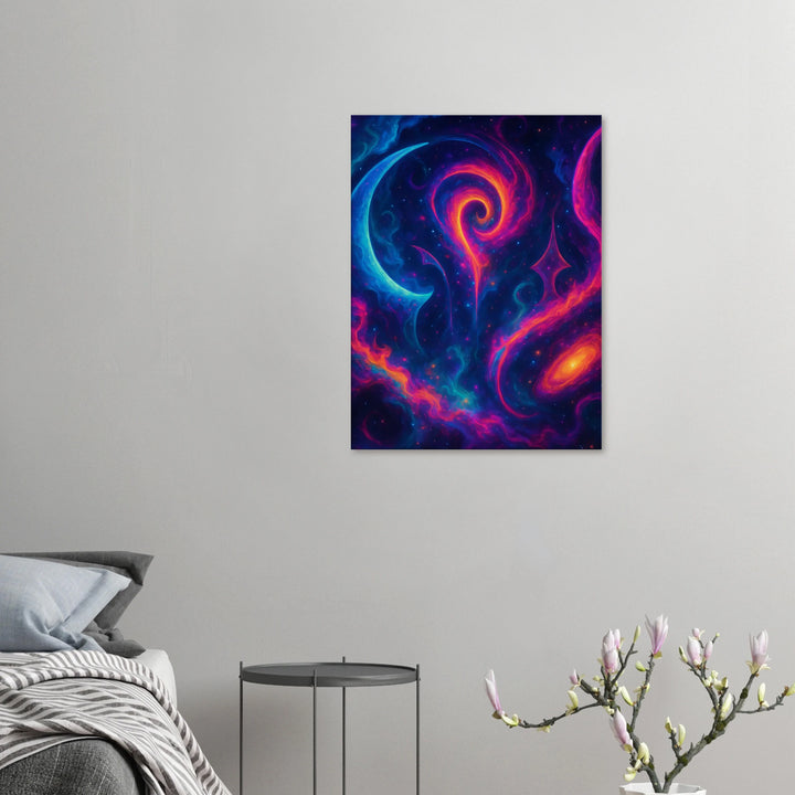 Dreams of the Void – Wenn das Universum zu träumen beginnt - Simpls space print-Print Material