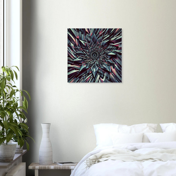 Metallic Star – Der Magnet deiner Gedanken - Simpls space print-Print Material