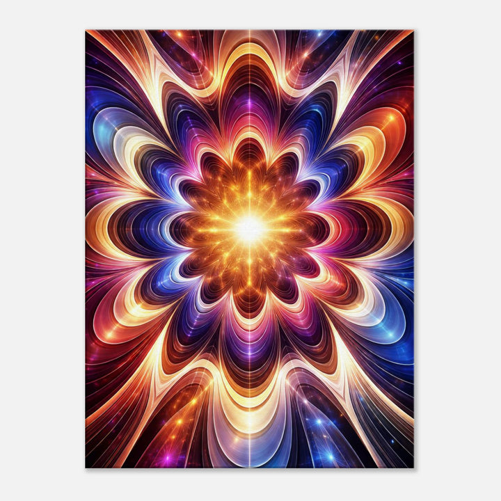 Sacred Pulse – Der Herzschlag des Universums - Simpls space print-Print Material