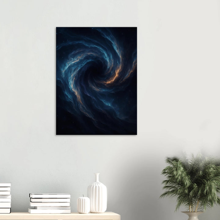 Dark Matter Waltz – Tanz der Unsichtbaren Kräfte - Simpls space print-Print Material