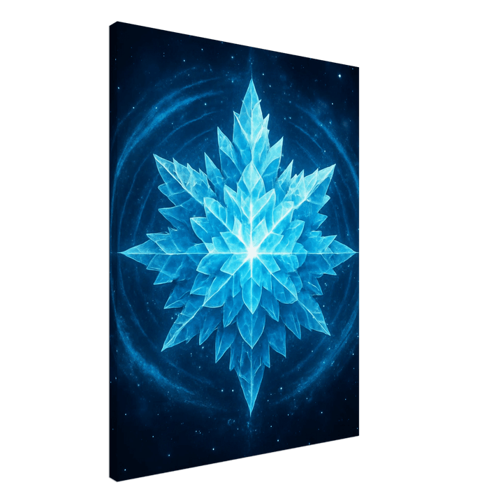 Crystal Pulse - Simpls space print - Print Material