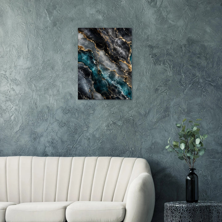 Nebula Marble – Wo Stein zu kosmischer Eleganz wird - Simpls space print-Print Material