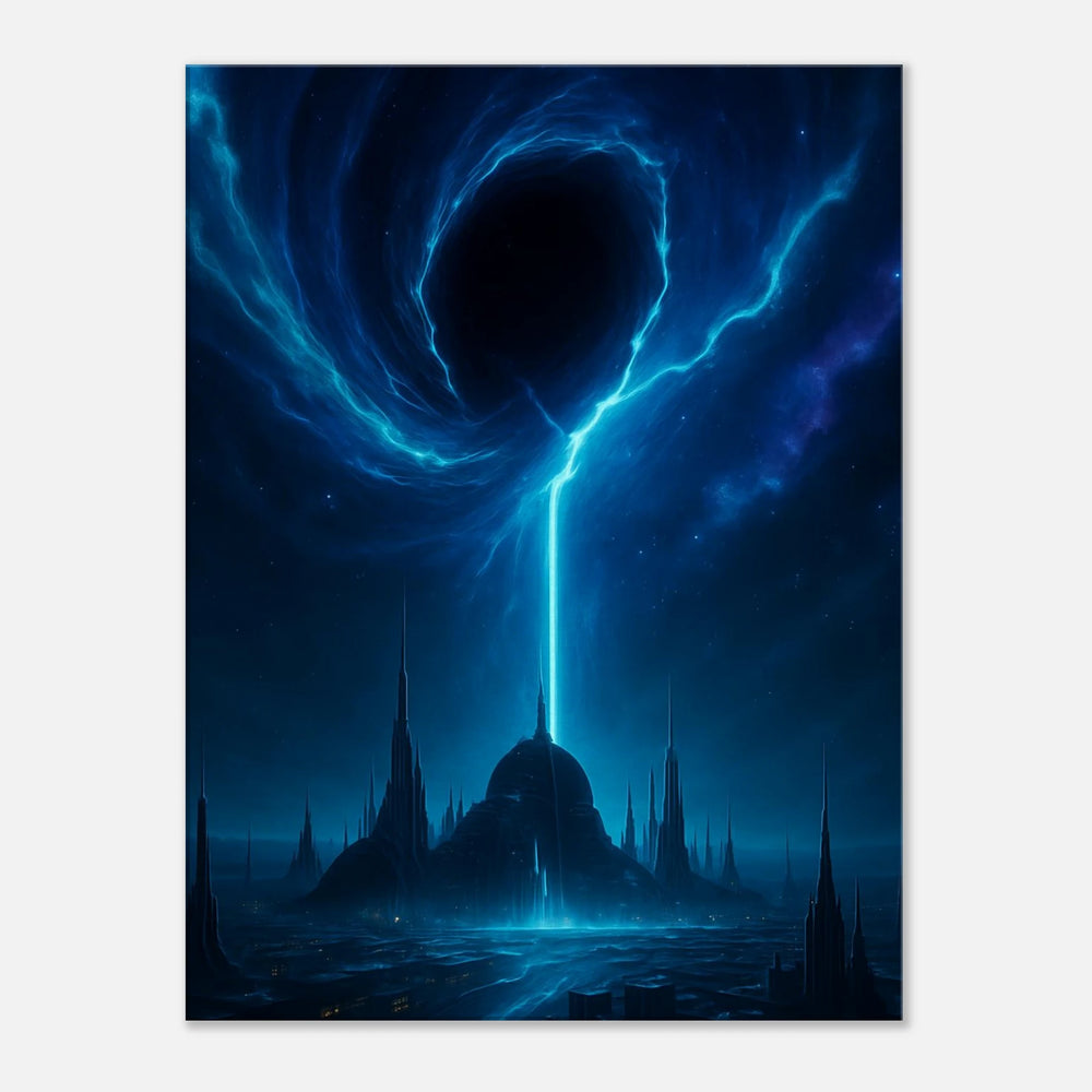 Event Horizon Pulse - Simpls space print - Print Material