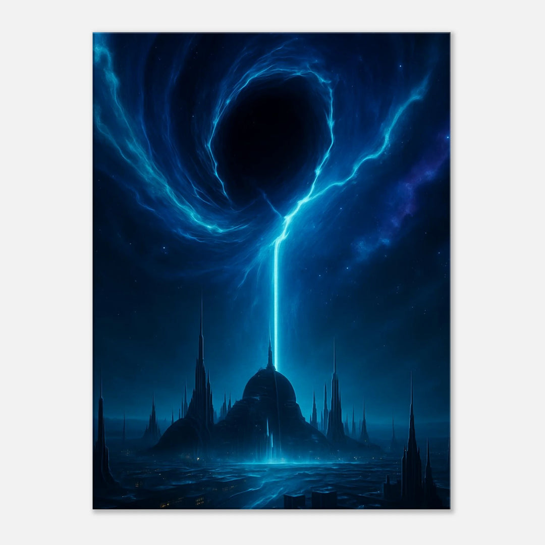 Event Horizon Pulse - Simpls space print - Print Material