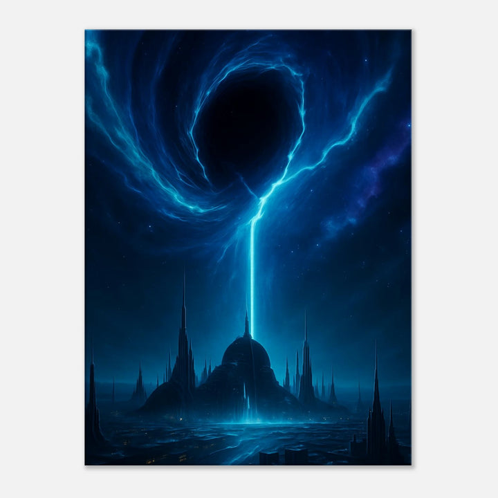 Event Horizon Pulse - Simpls space print - Print Material