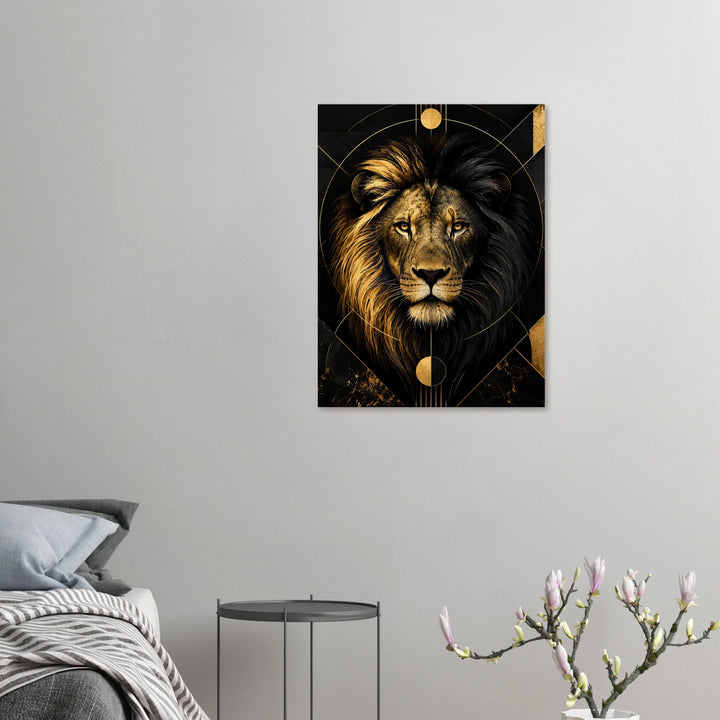 Golden Monarch – Wo Präsenz zur Legende wird - Simpls space print-Print Material