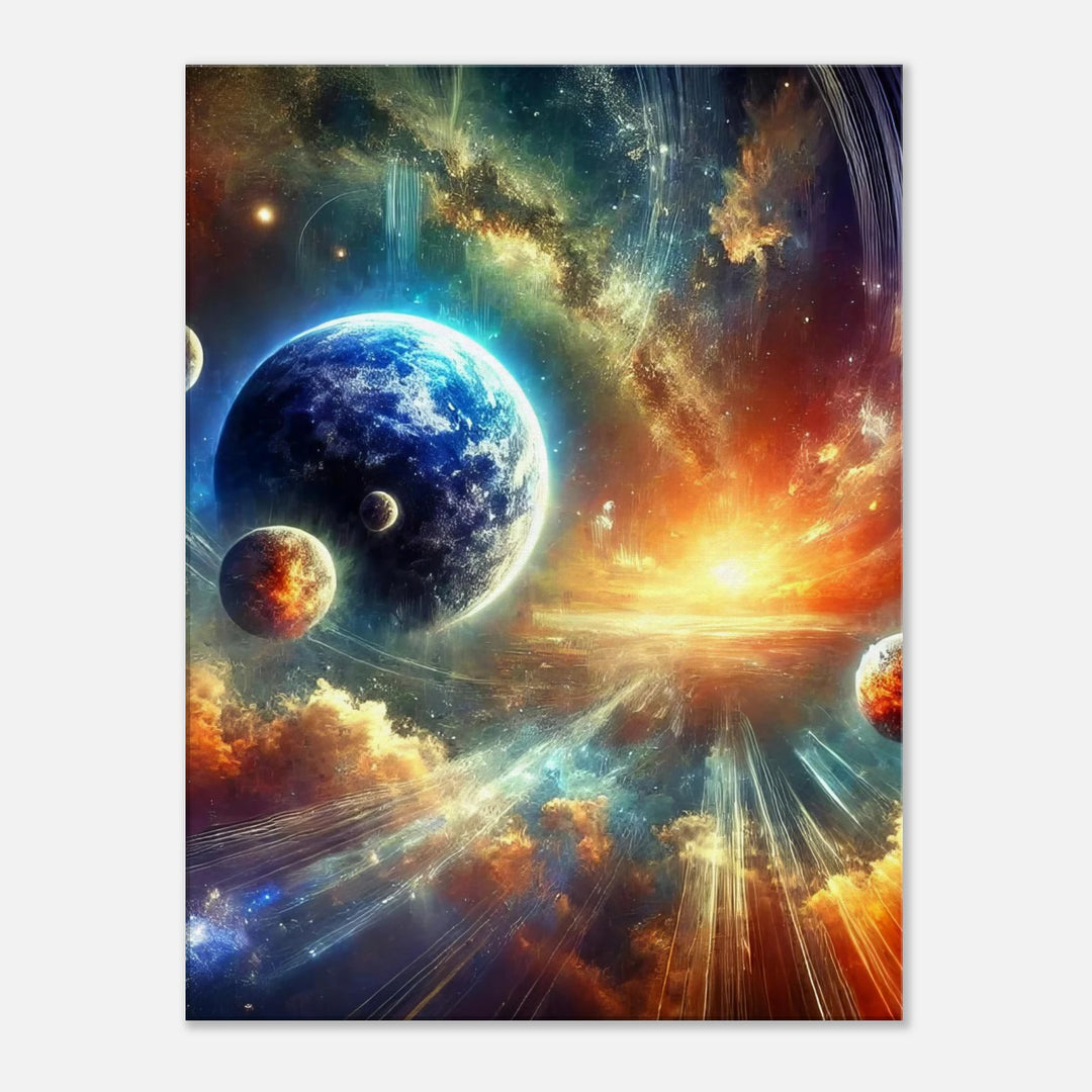 Celestial Awakening - Simpls space print - Print Material