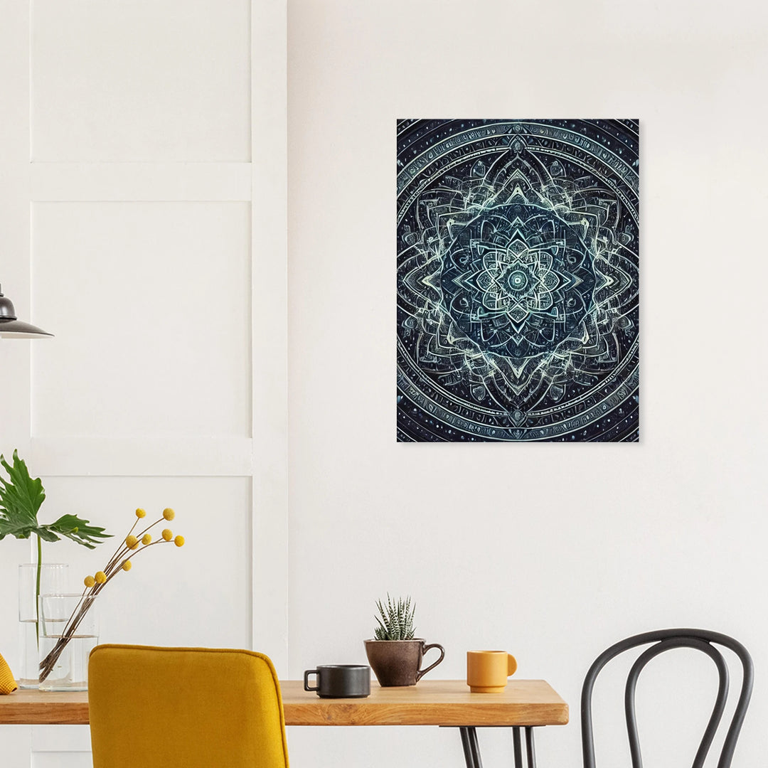 Stellar Core – das heilige Zentrum der Nacht - Simpls space print-Print Material
