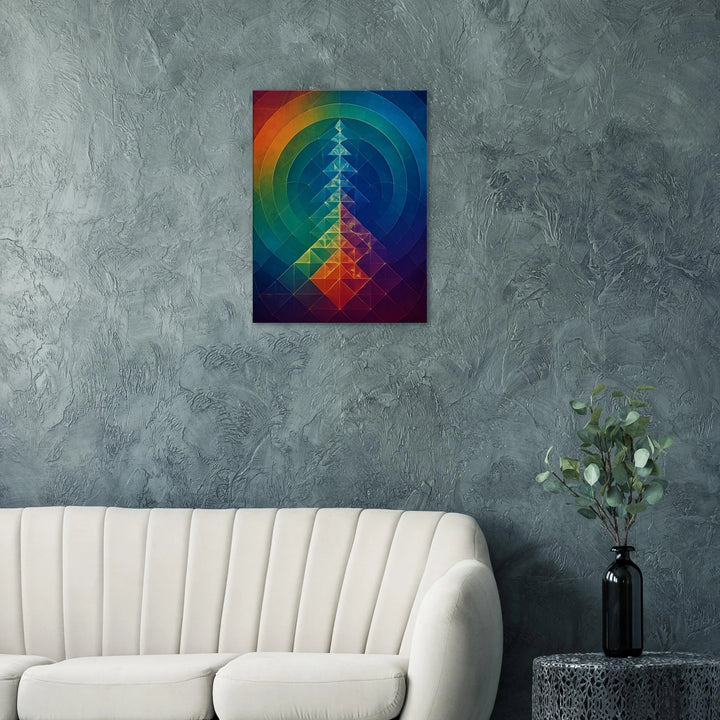 Fractal Ascend – Die Farben deiner inneren Reise - Simpls space print-Print Material