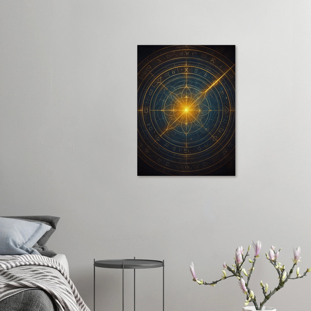 Chrono Cipher - Simpls space print - Print Material