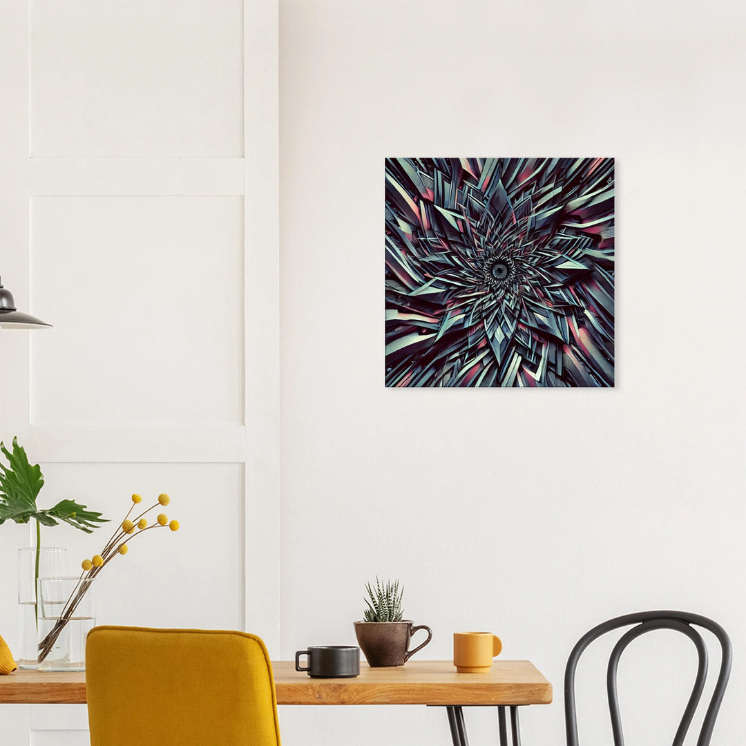 Metallic Star – Der Magnet deiner Gedanken - Simpls space print-Print Material