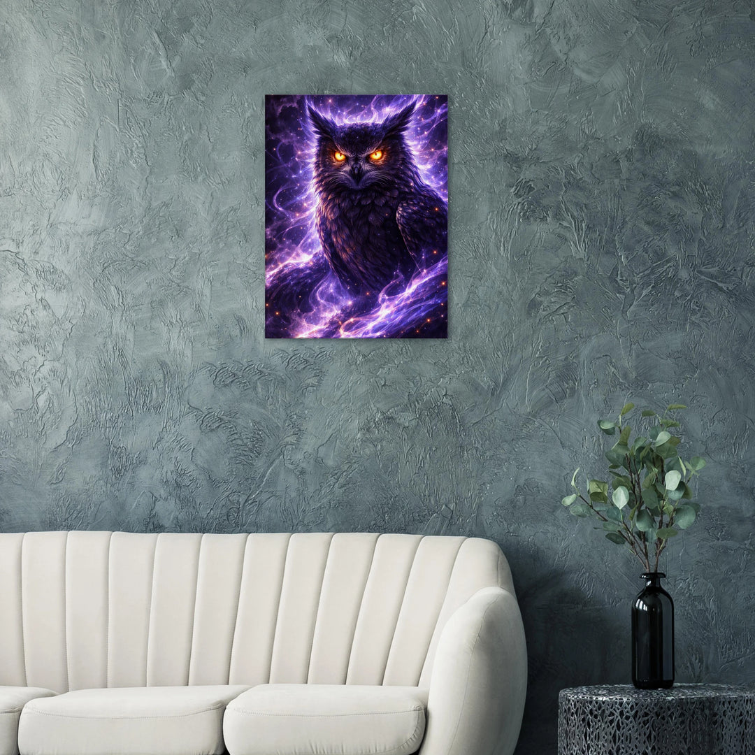 Nocturnal Flame – Das lodernde Licht der Nacht - Simpls space print-Print Material