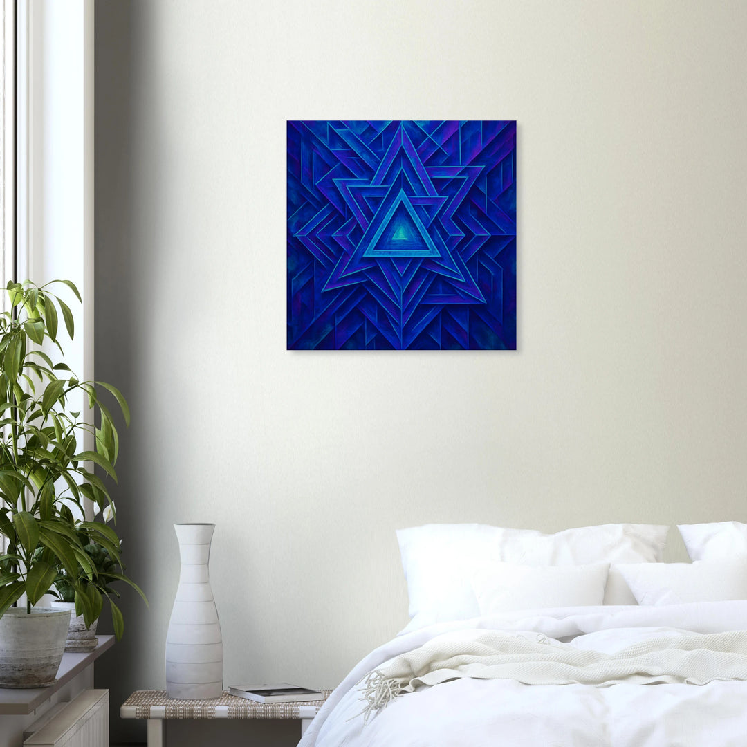 Frosty Gate – Das Tor zur stillen Tiefe - Simpls space print-Print Material