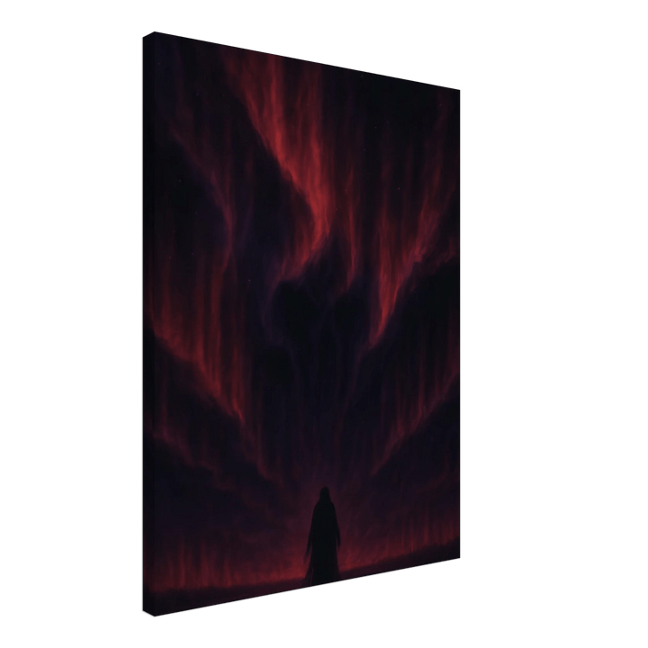 Haunted Aurora - Halloween - Simpls space print - Print Material